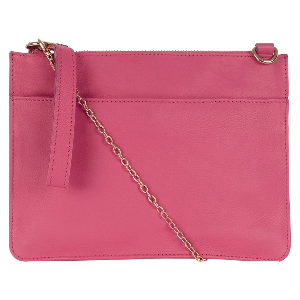 bright pink clutch