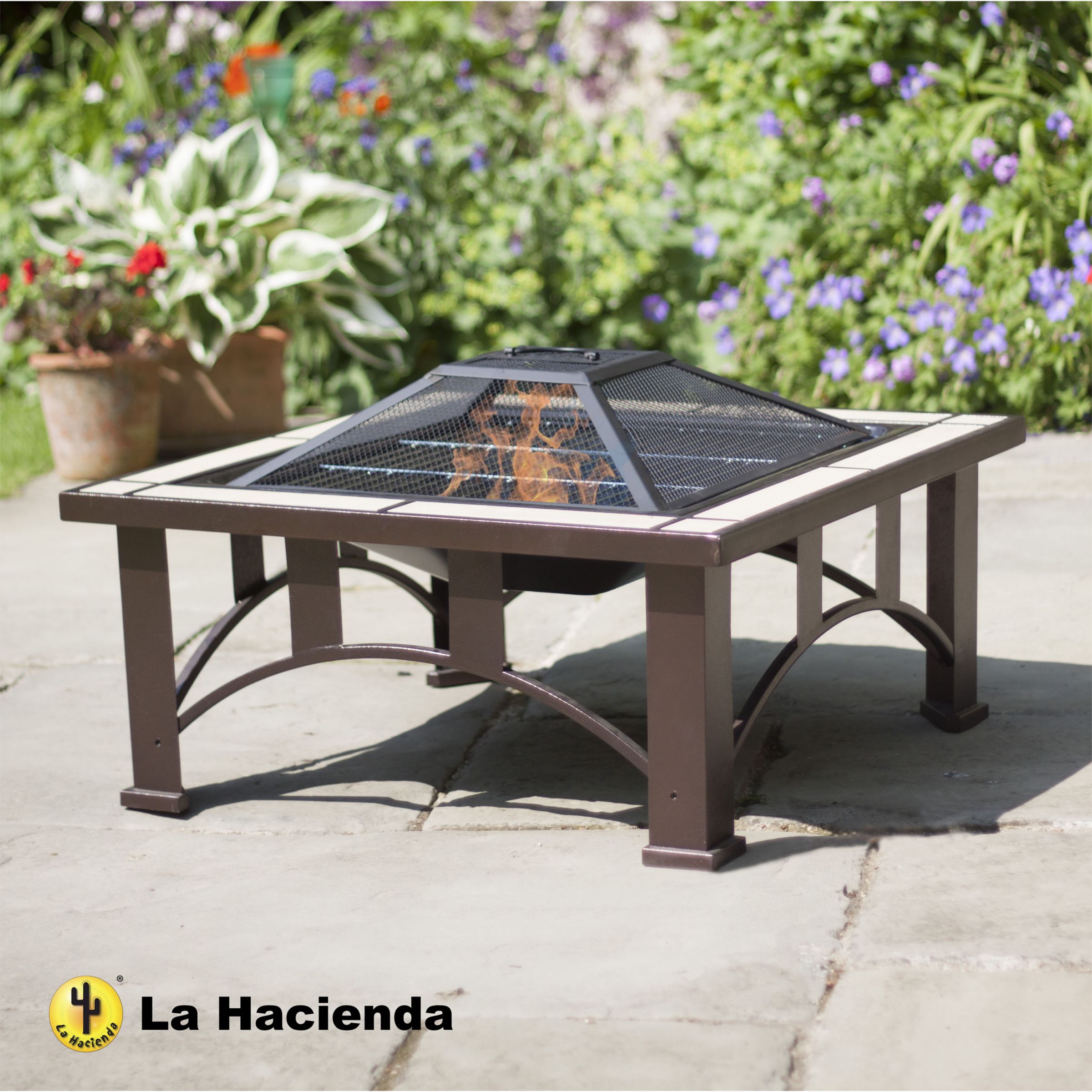 La Hacienda Venice Square Firepit At John Lewis Partners