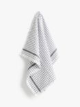 John Lewis ANYDAY Check Terry Cotton Tea Towel