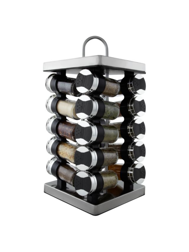 John Lewis 16 Jar Filled Spice Rack