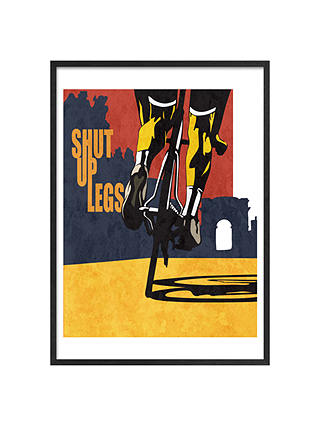 Sassan Filsoof - Cycling Shut Up Legs Framed 73 x 53cm