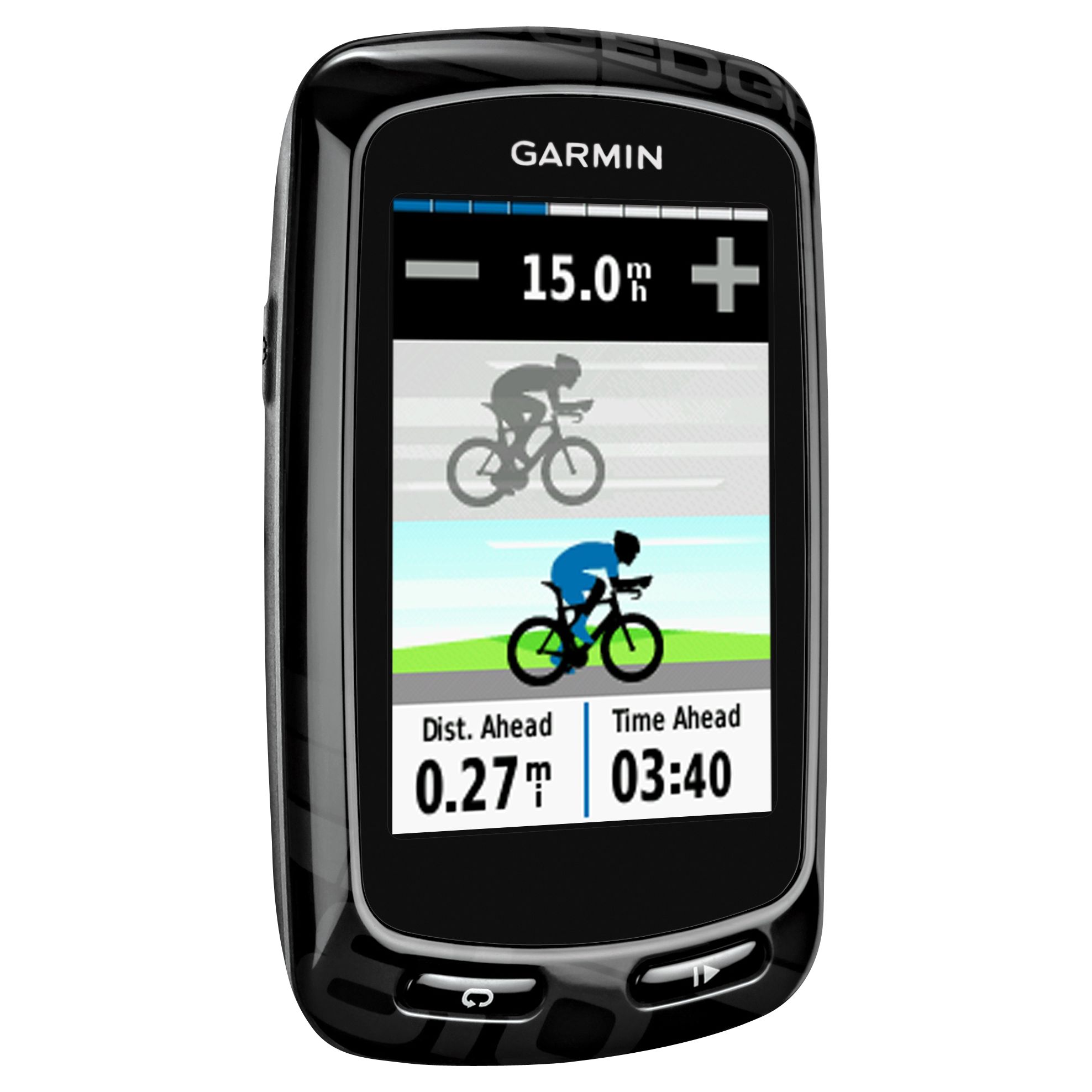 Politistation Anbefalede Beliggenhed Garmin Edge 810 GPS Touchscreen Bike Computer + Heart Rate Monitor, Black