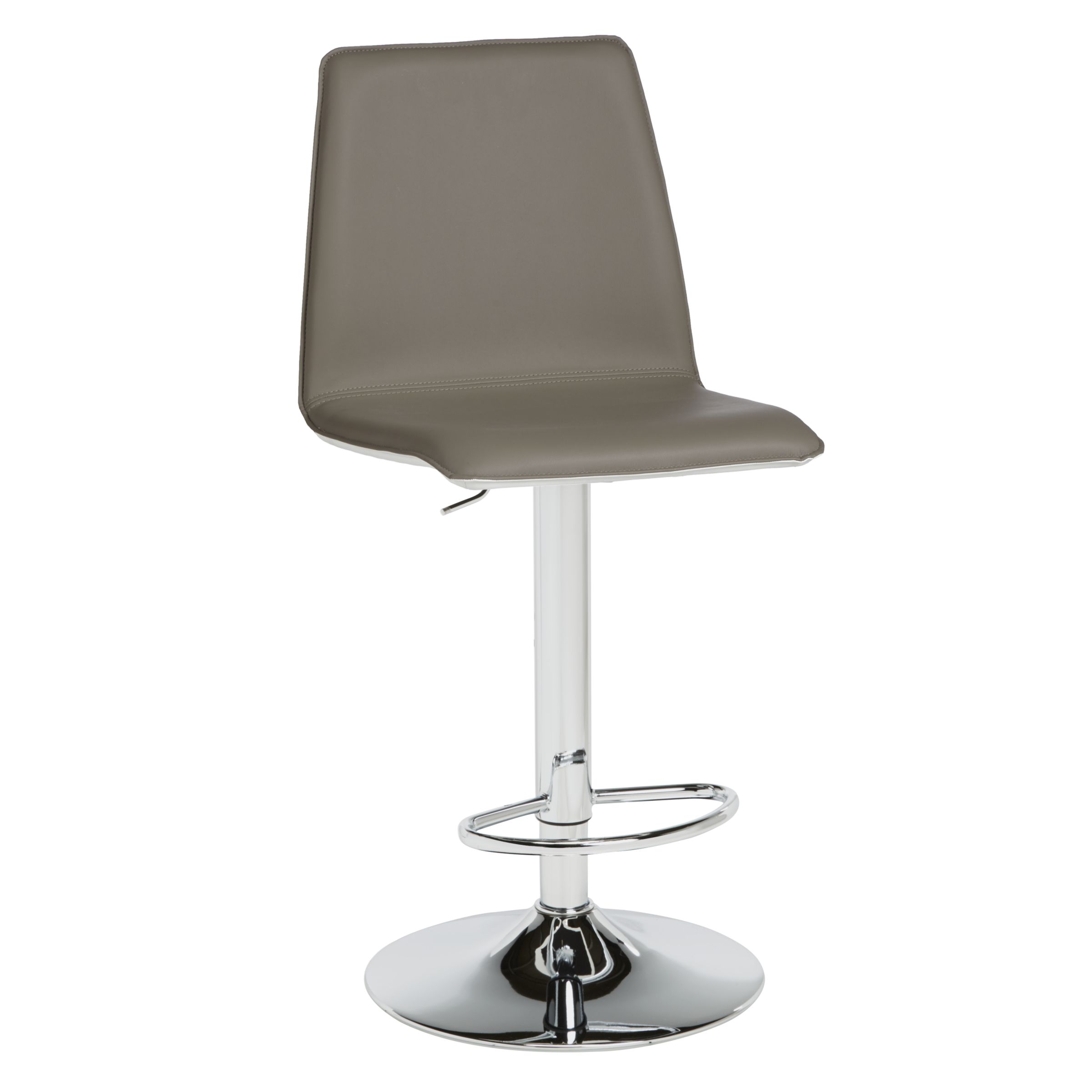 John Lewis Xavier Bar Chair, Taupe/Cream at John Lewis & Partners