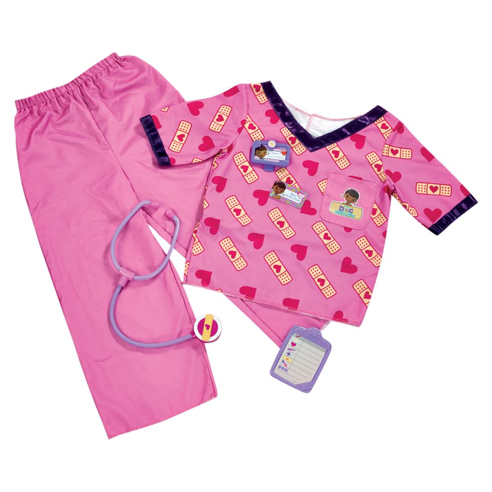 Doc Mcstuffins Doctor Scrubs Dressing Up Costume At John Lewis