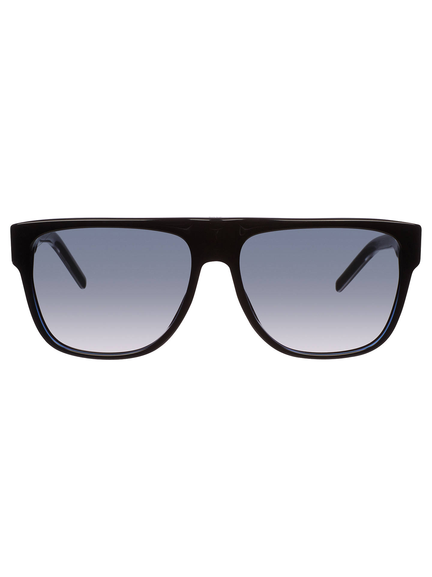 Christian Dior Black Tie 188s Square Sunglasses at John Lewis & Partners