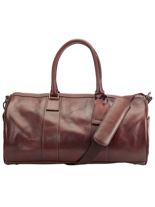 Leather 2025 barrel bag