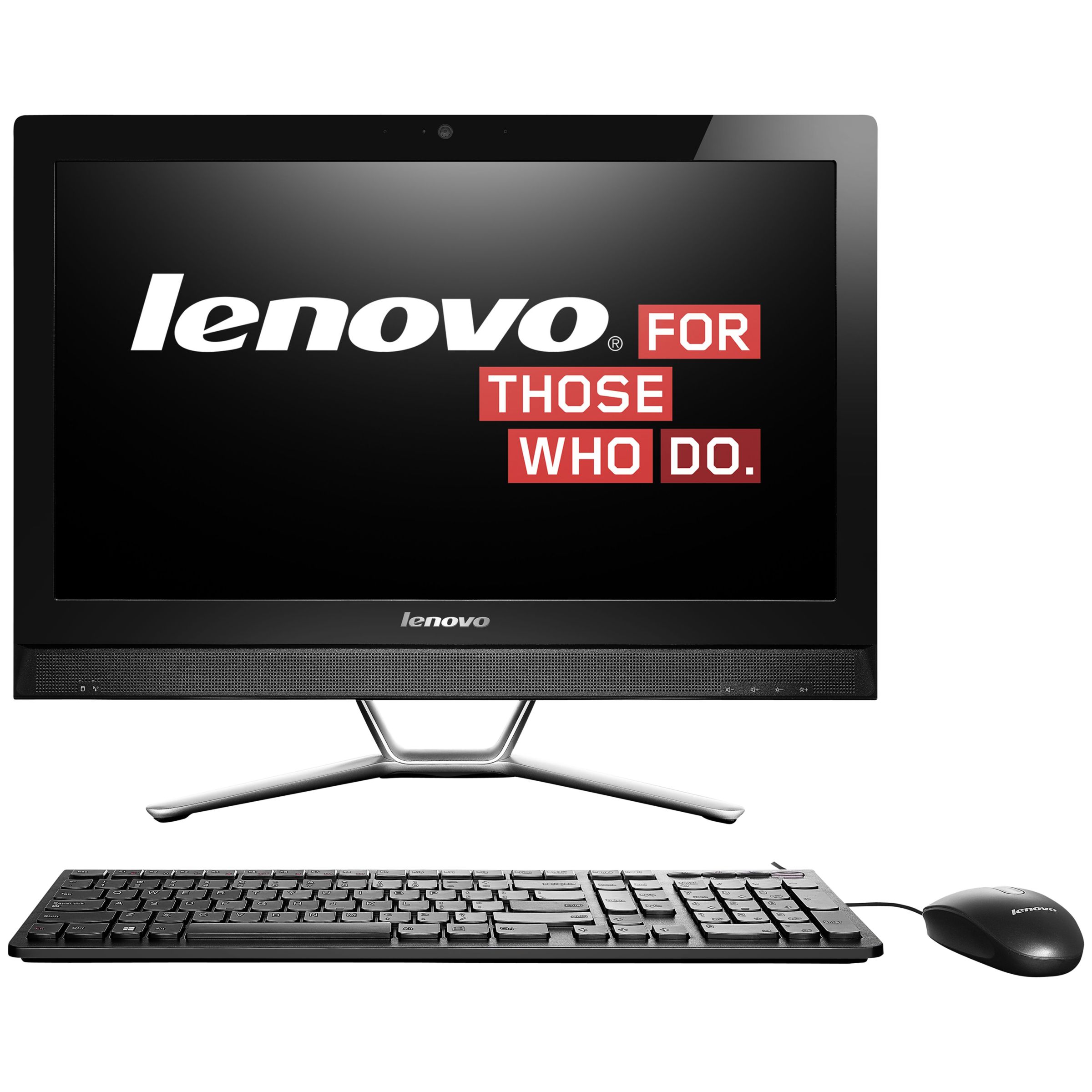 Lenovo C560 All-in-One Desktop PC, Intel Core i5, 8GB RAM, 1TB, 23", Black