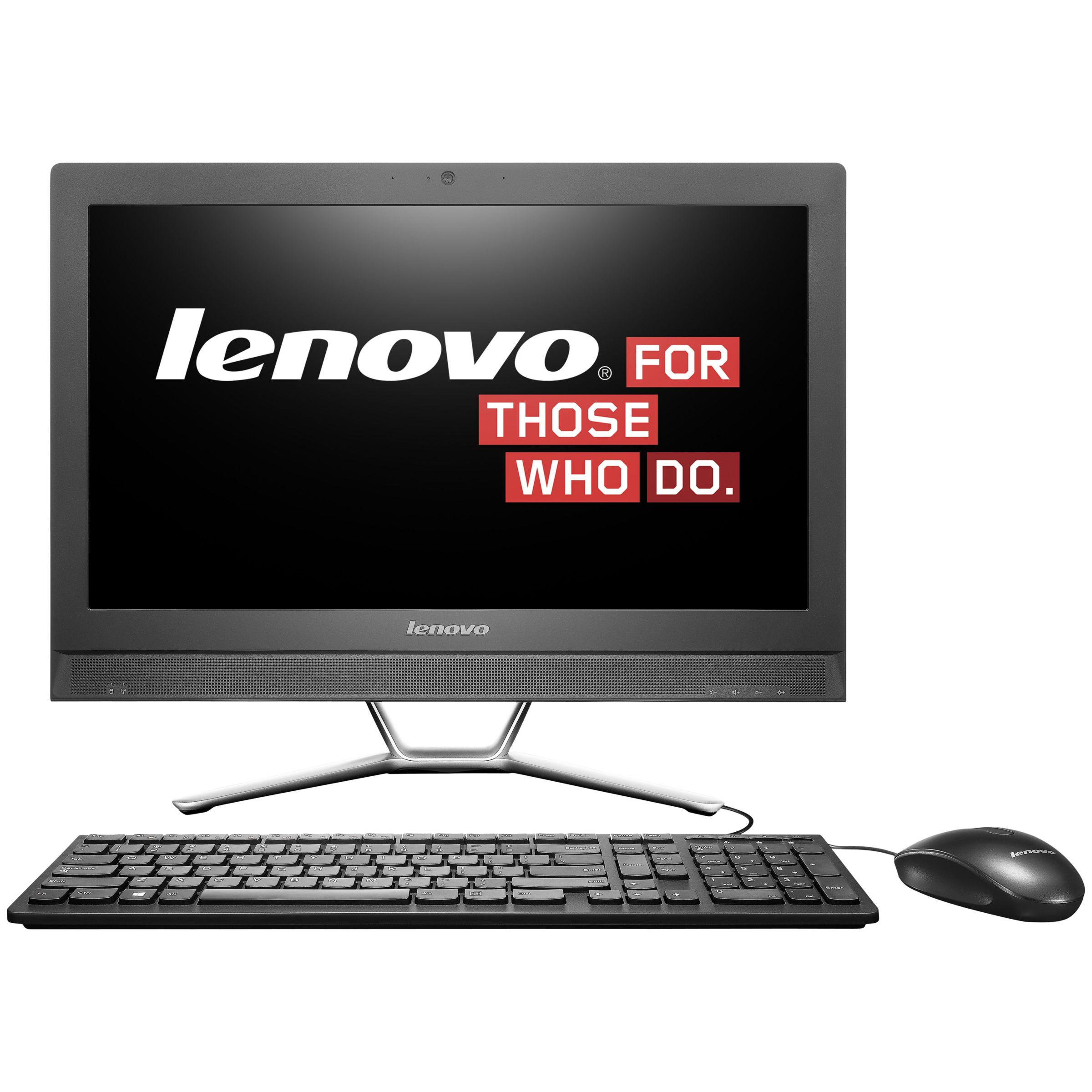 Lenovo C365 All-in-One Desktop PC, AMD A4, 8GB RAM, 1TB, 195", Black