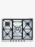 Smeg SE70SGH-5 Gas Hob, Stainless Steel