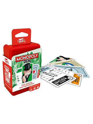 Monopoly Deal Shuffle Card Game