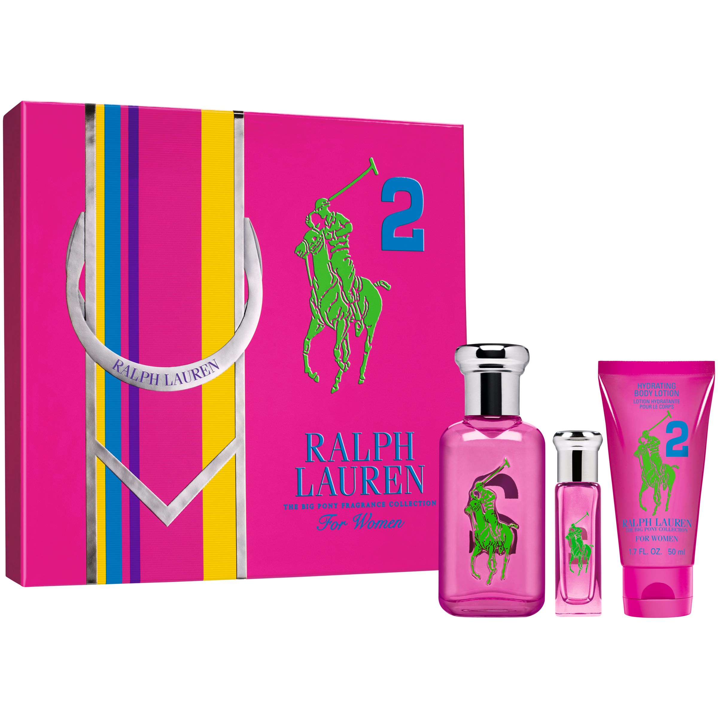 Ralph Lauren Big Pony Women 2 Eau De Toilette Spray 50ml Gift Set