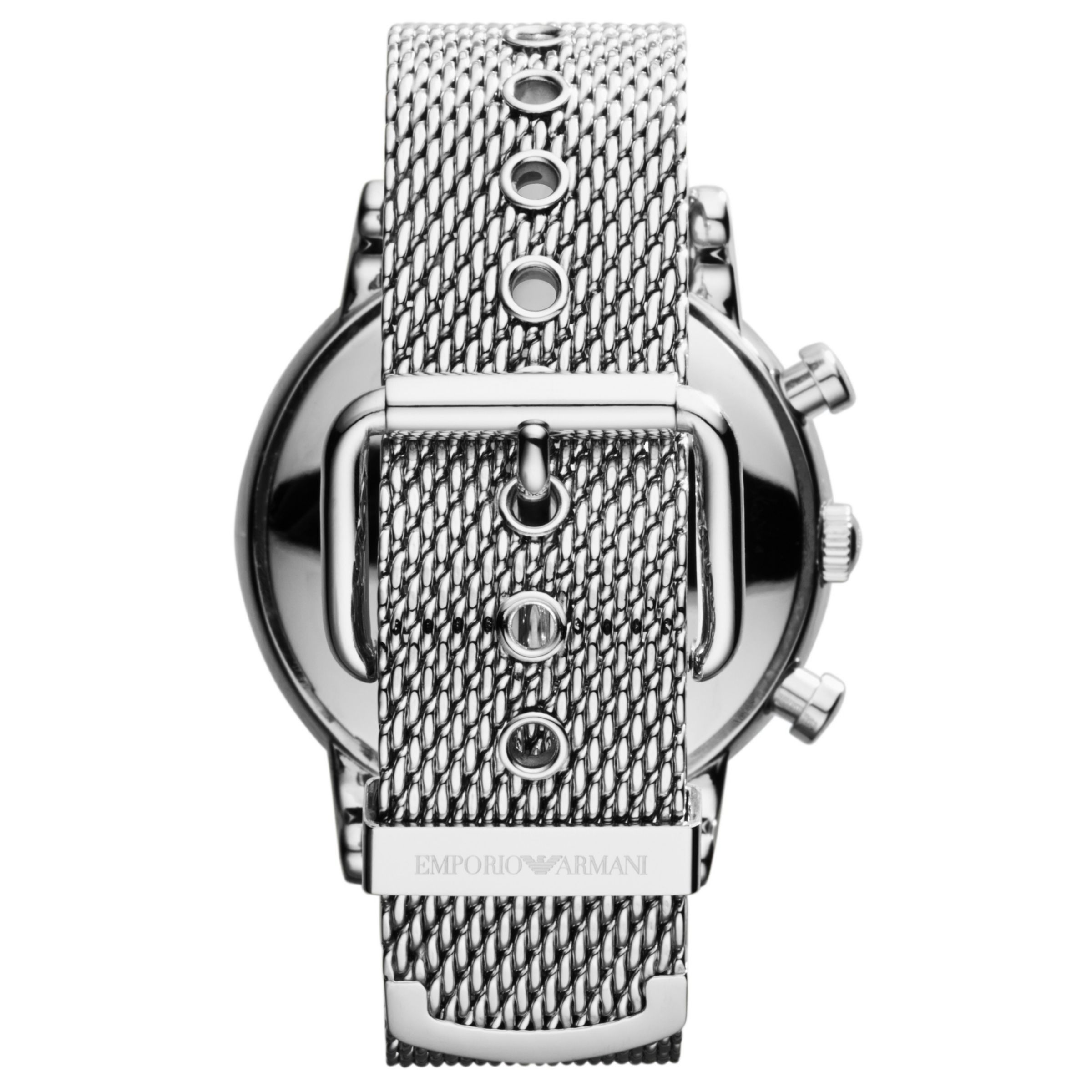 Emporio Armani AR1811 Men's Chronograph Stainless Steel Bracelet Strap ...