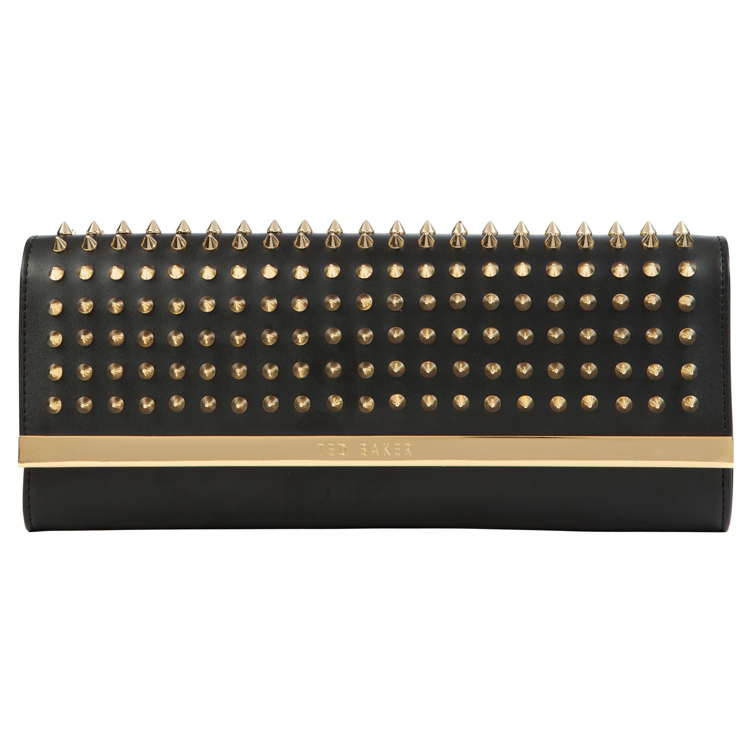 ted baker black studded bag