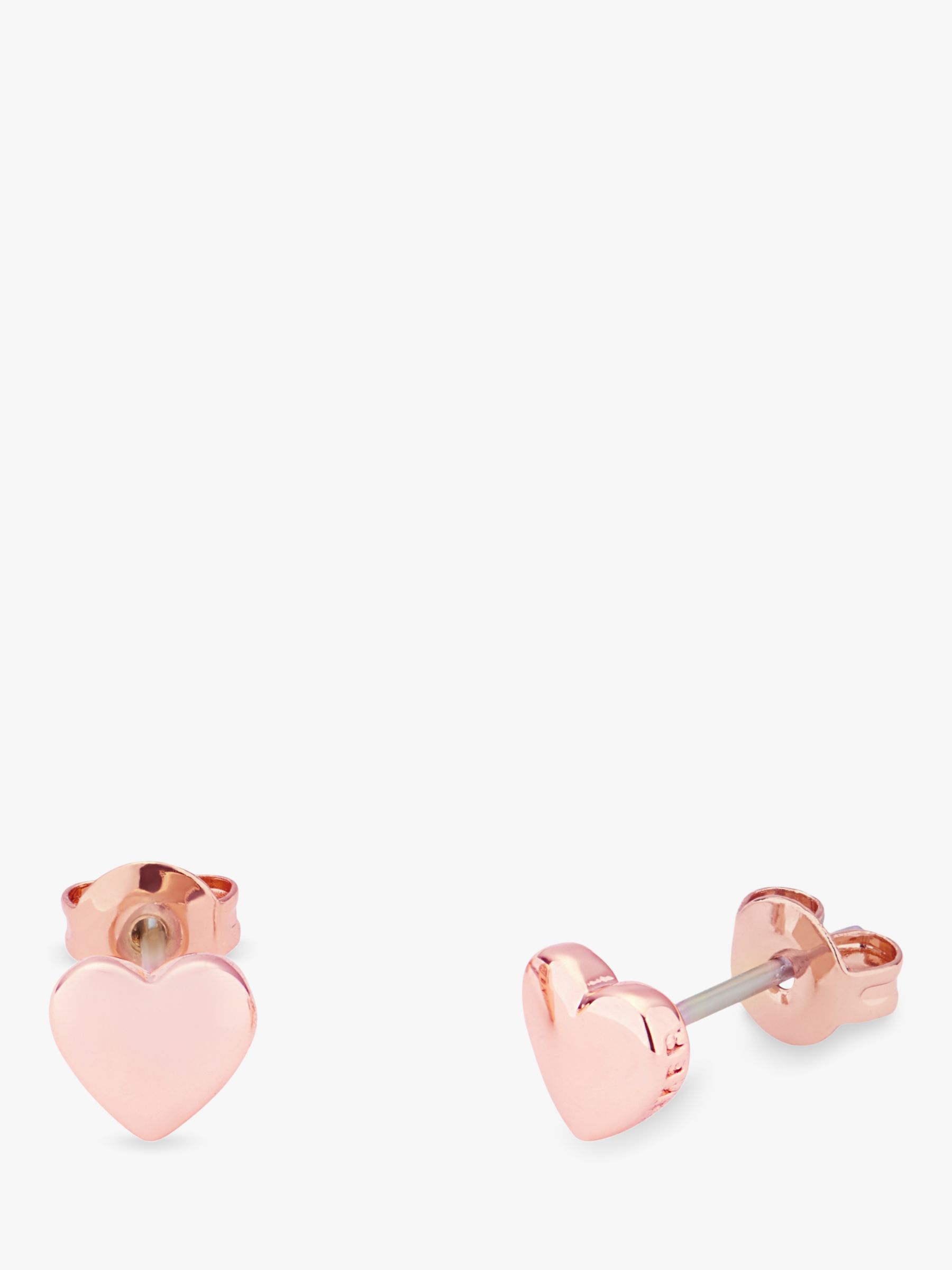 Surface Laptop Rose Gold Ted Baker Harly Tiny Heart Stud Earrings at John Lewis 