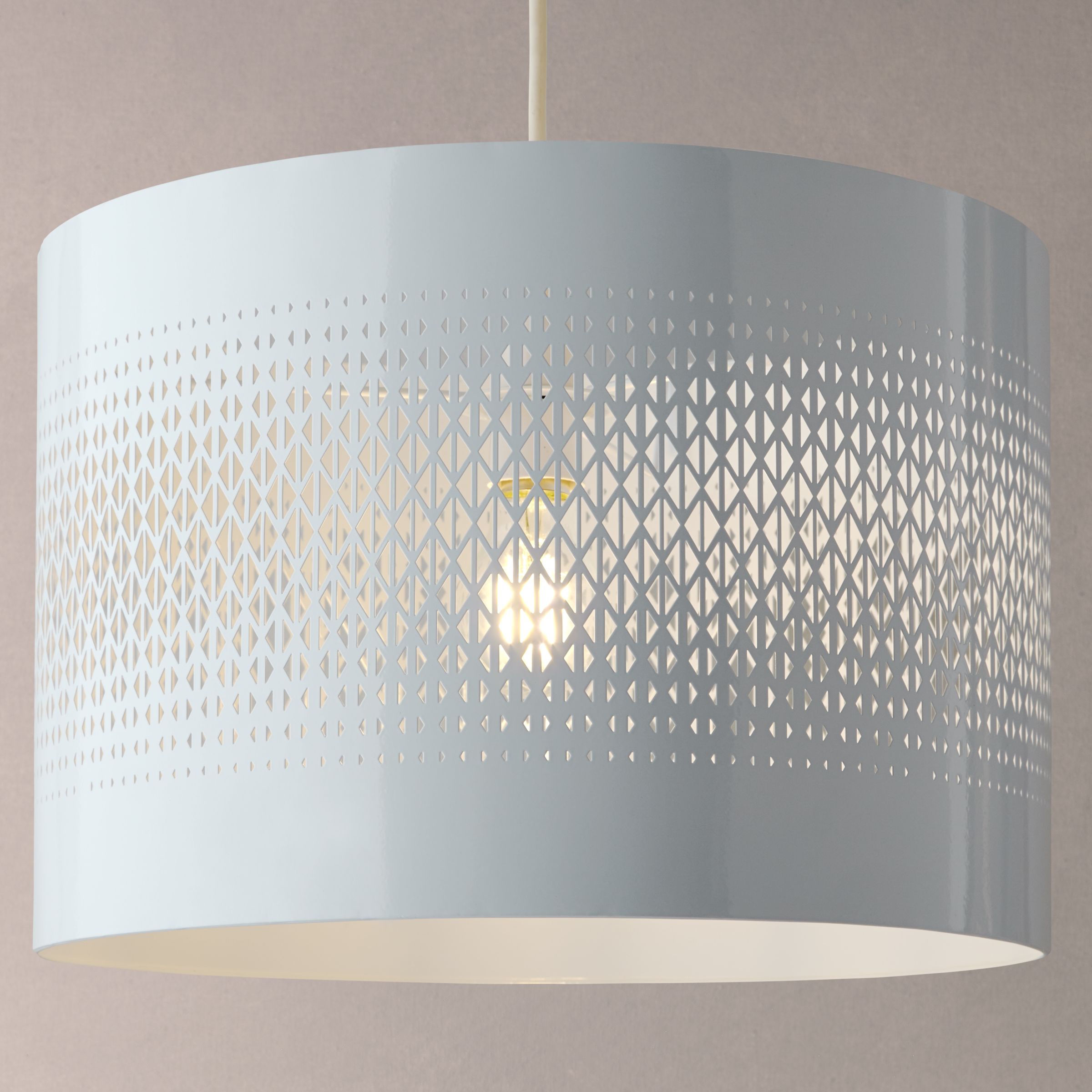 John Lewis Elsa Easy To Fit Metal Light Shade At John Lewis Partners