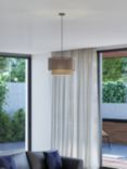 John Lewis & Partners Meena Fretwork Steel Ceiling Light