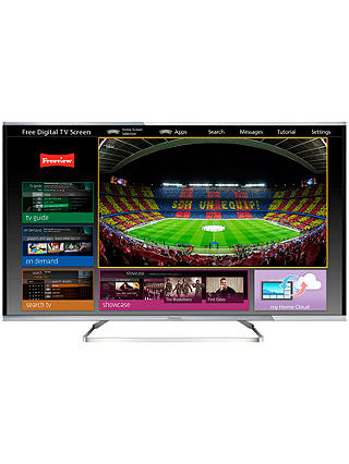 Panasonic 55AX630B LED 4K Ultra HD 3D Smart TV, 55" with Voice Control, Freeview HD & freetime