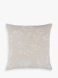 John Lewis & Partners Cow Parsley Cushion, Putty