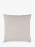 John Lewis Cow Parsley Cushion, Putty