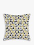 John Lewis Prism Cushion, Blue