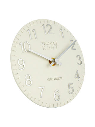 Thomas Kent Cotswold Mantel Clock, Dia 15.2cm