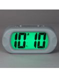 Acctim Silicone Jumbo LCD Smartlite® Digital Alarm Clock, Grey
