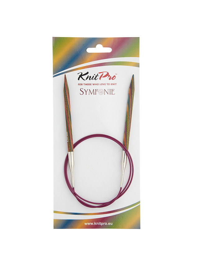 undefined | KnitPro 80cm Symfonie Fixed Circular Knitting Needles, 6.5mm