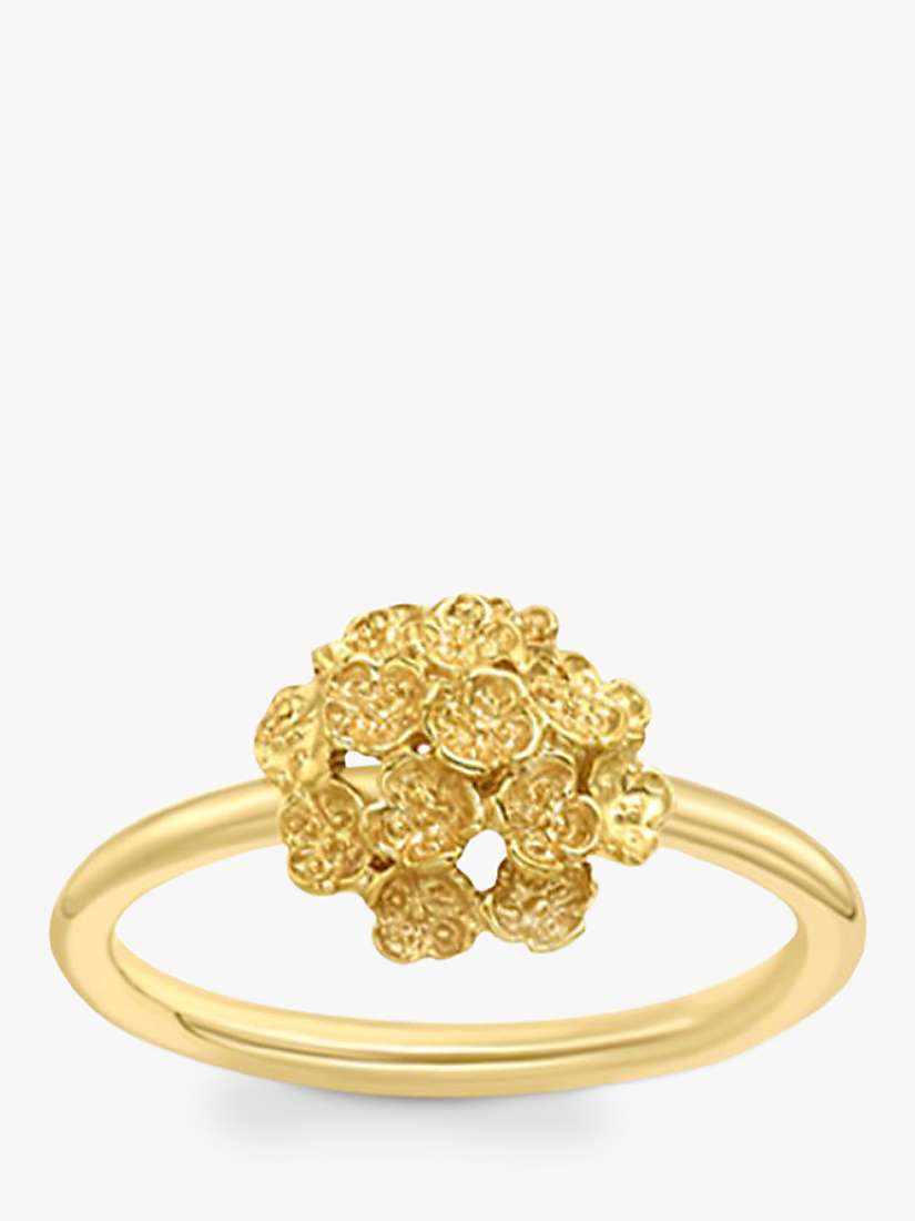 Buy London Road 9ct Yellow Gold Posy Ring, Gold, N Online at johnlewis.com