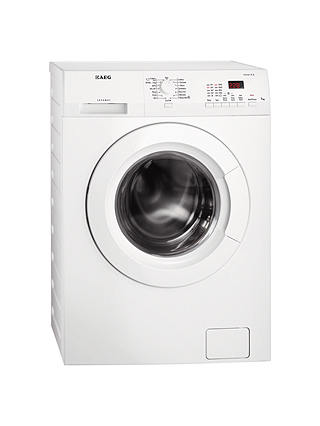 AEG L61270FL Freestanding Washing Machine, 7kg Load, A+++ Energy Rating, 1200rpm Spin, White