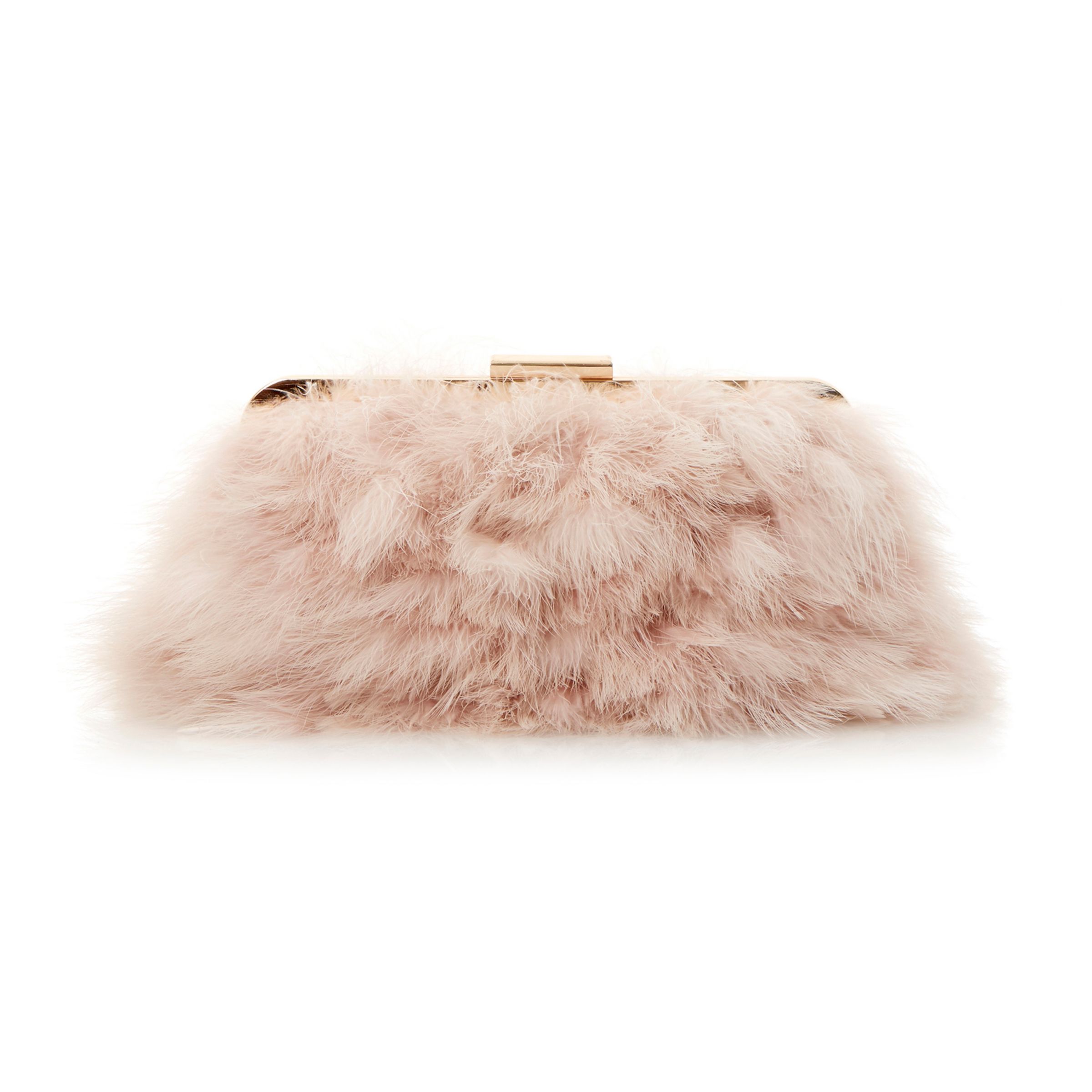 fluffy clutch bag