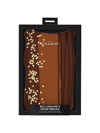 Hotel Chocolat Billionaire's Shortbread Slab, 500g