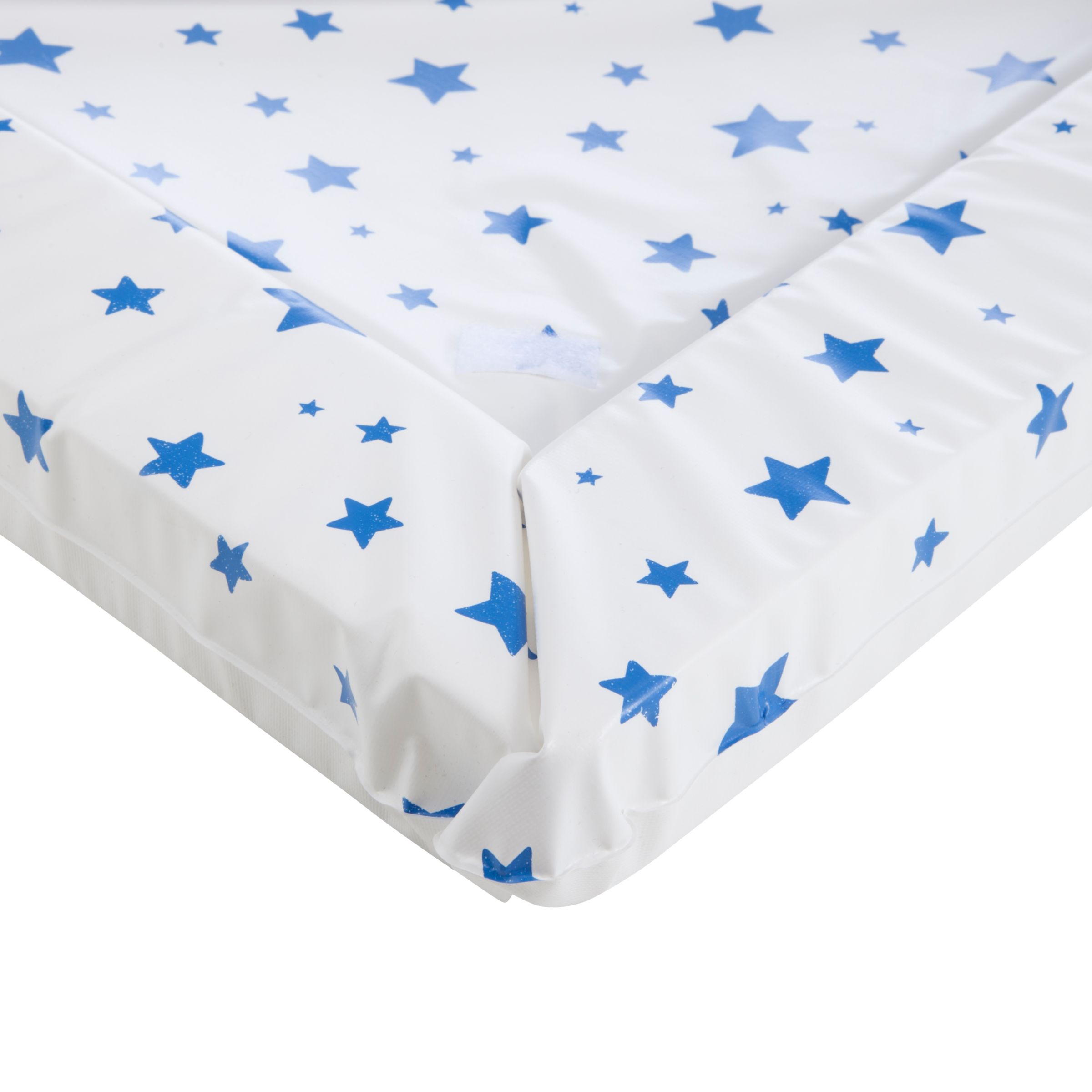 John Lewis Partners Blue Star Changing Mat Liner At John Lewis