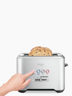 Sage A Bit More 2-Slice Toaster, Brushed Metal