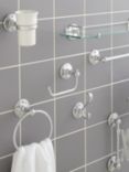 Miller Stockholm Bathroom Fitting Range, Silver