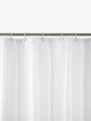 John Lewis & Partners Jacquard Shower Curtain