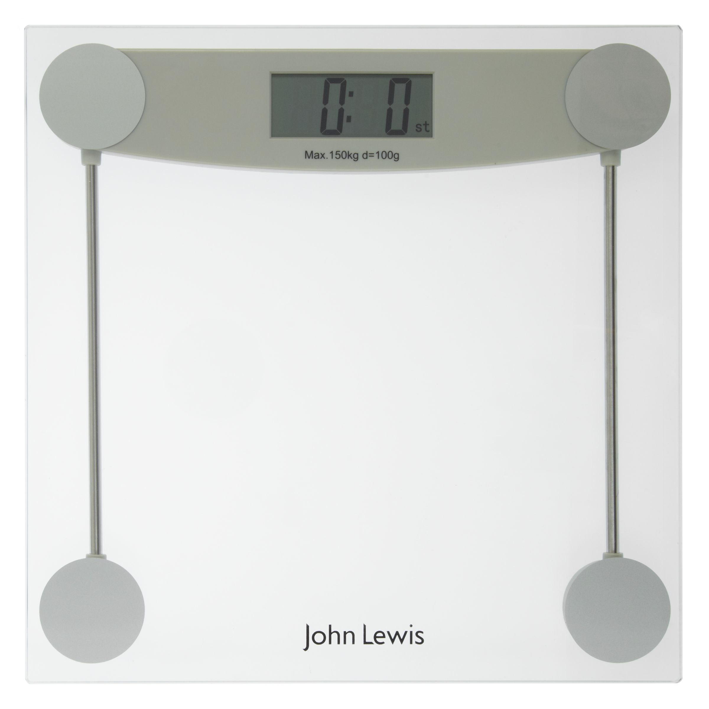 John Lewis Digital Glass Bathroom Scale At John Lewis Partners