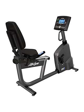 Life Fitness RS1 Lifecycle Recumbent Exercise Bike, Go Console