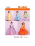 Simplicity Children's Dressing-Up Costumes Sewing Patterns, 1303