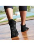 Gaiam No-Slip Yoga Socks, S/M, Black