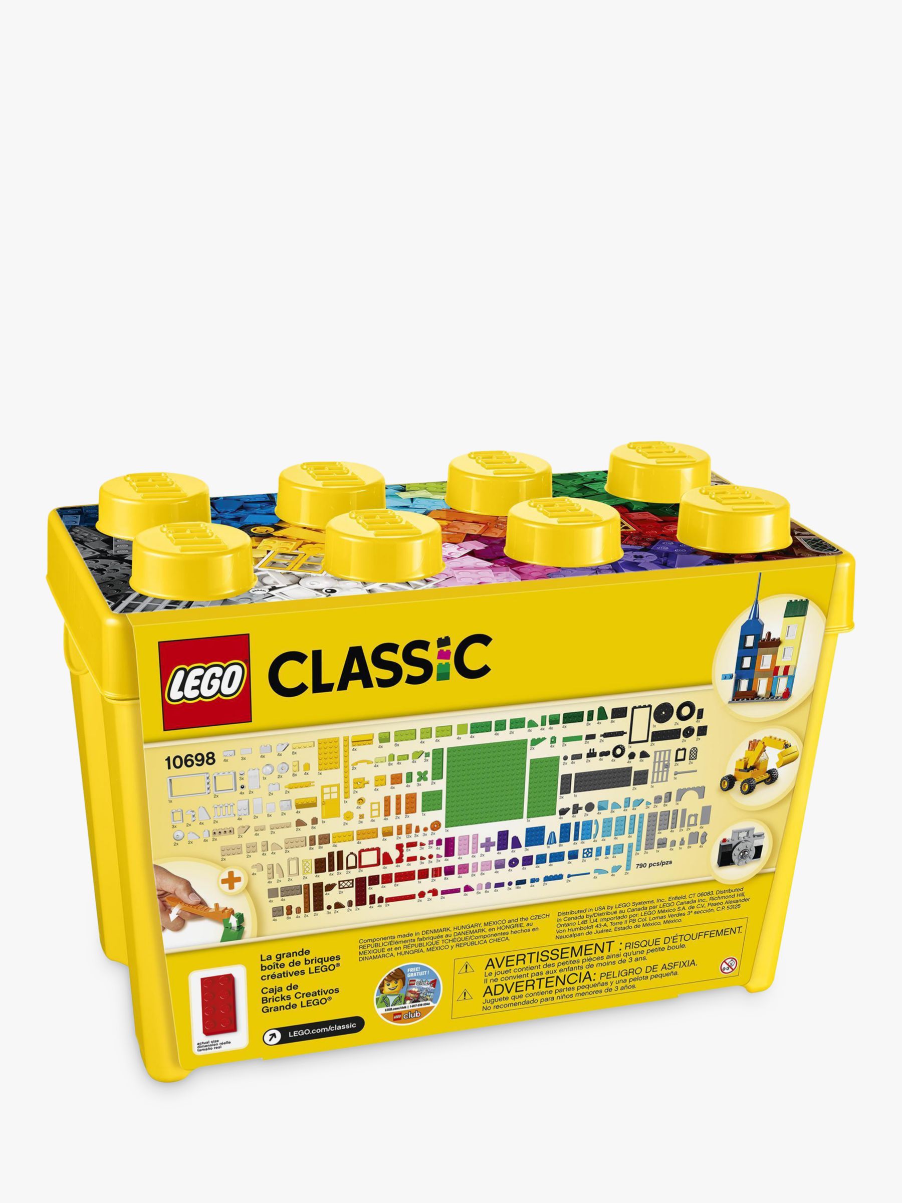 lego classic small creative brick box