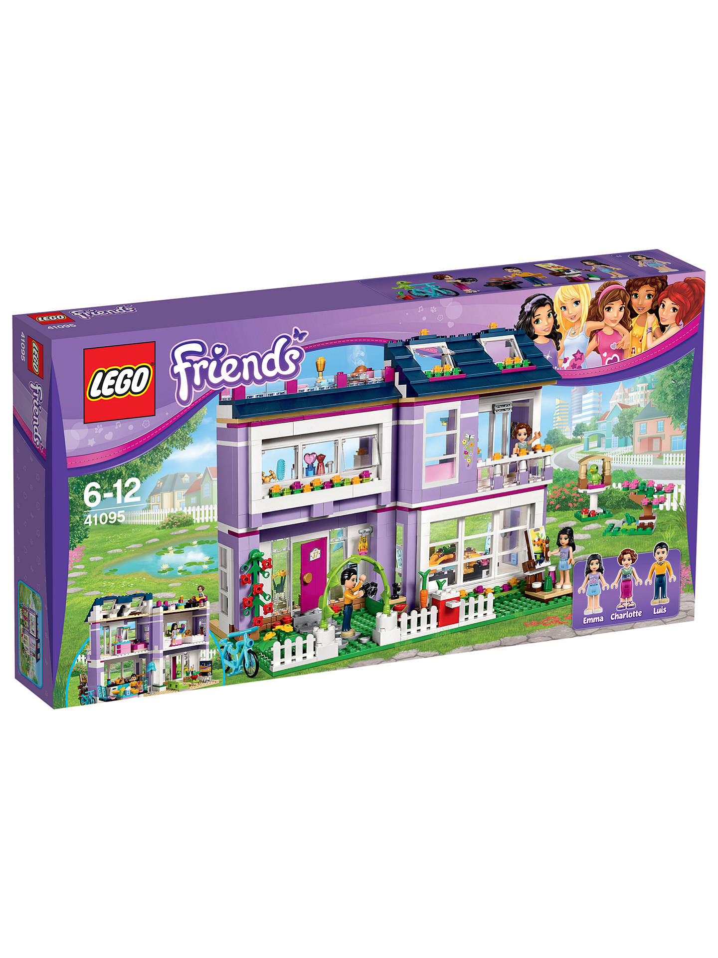 LEGO Friends 41095 Emma's House at John Lewis & Partners