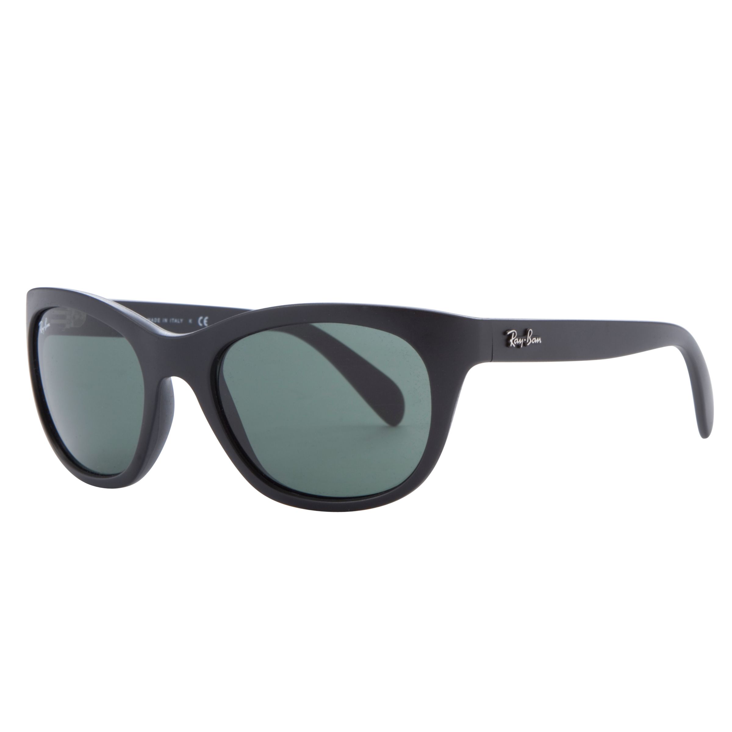 Ray-Ban RB4216 Oval Sunglasses, Matte Black