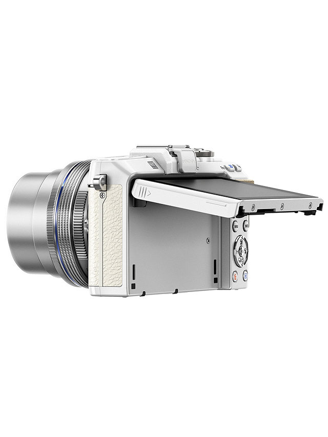 Olympus PEN E-PL7 Compact System Camera with 14-42mm EZ Lens, HD 1080p, 16.1MP, 3" LCD Touch Screen, White