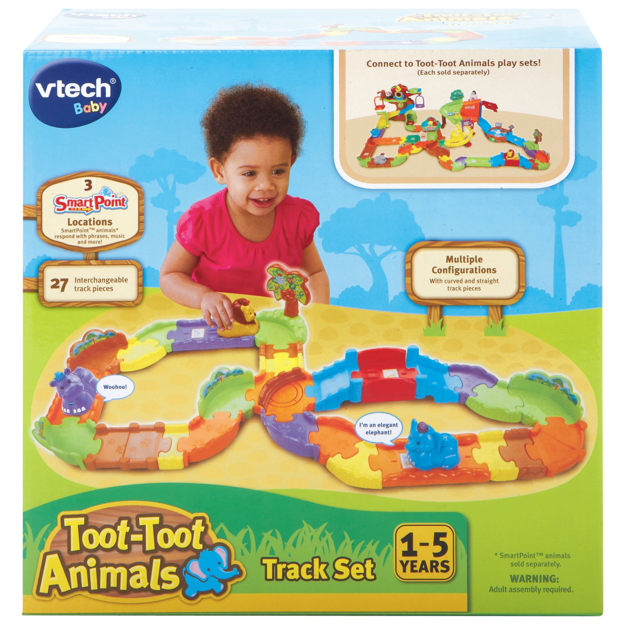 VTech Baby Toot-Toot Animals Track Set 