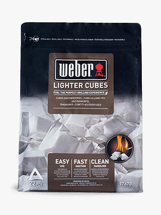 Weber BBQ Lighter Cubes, 417g