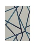 Harlequin Sumi Wallpaper, Linen/Indigo 110887