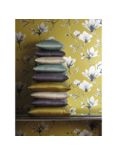 Harlequin Lotus Wallpaper, Mustard 110879