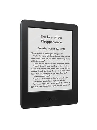 Amazon Kindle eReader, 6" Touch Screen, Wi-Fi