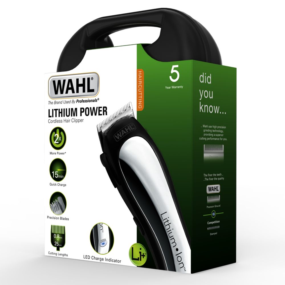 wahl lithium ion power clipper