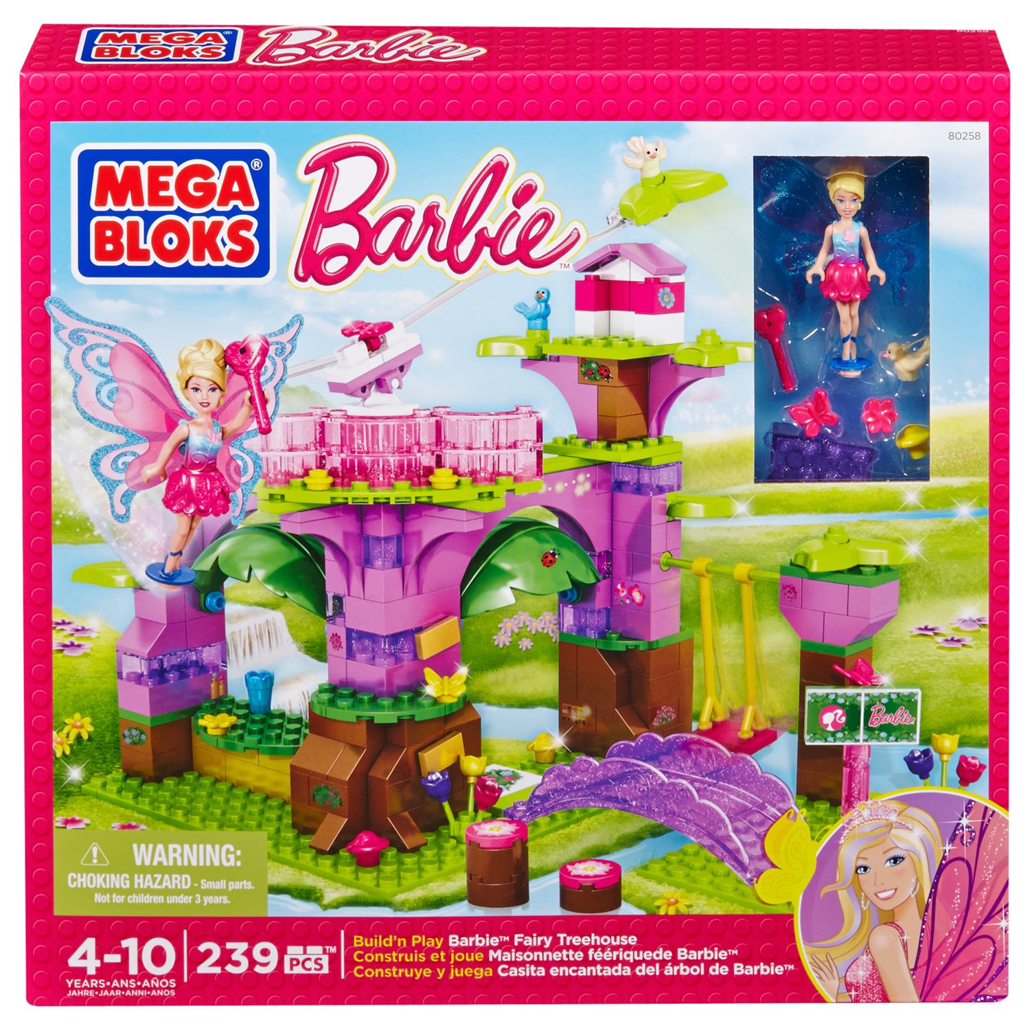  Mega Bloks Barbie  Build n Play Tree House at John Lewis 